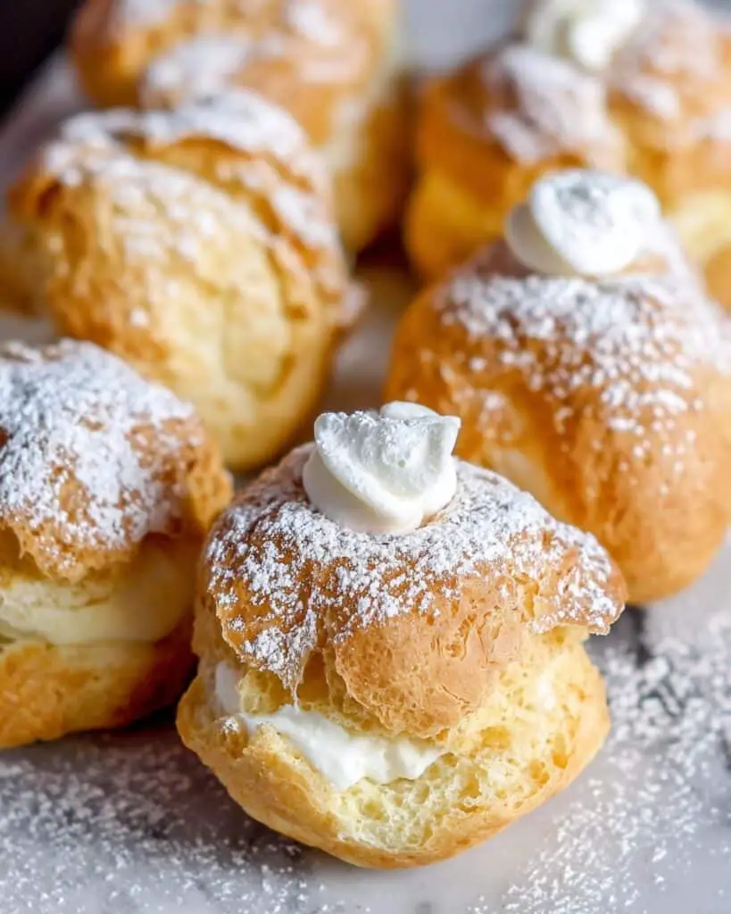 Classic Cream Puffs Recipe