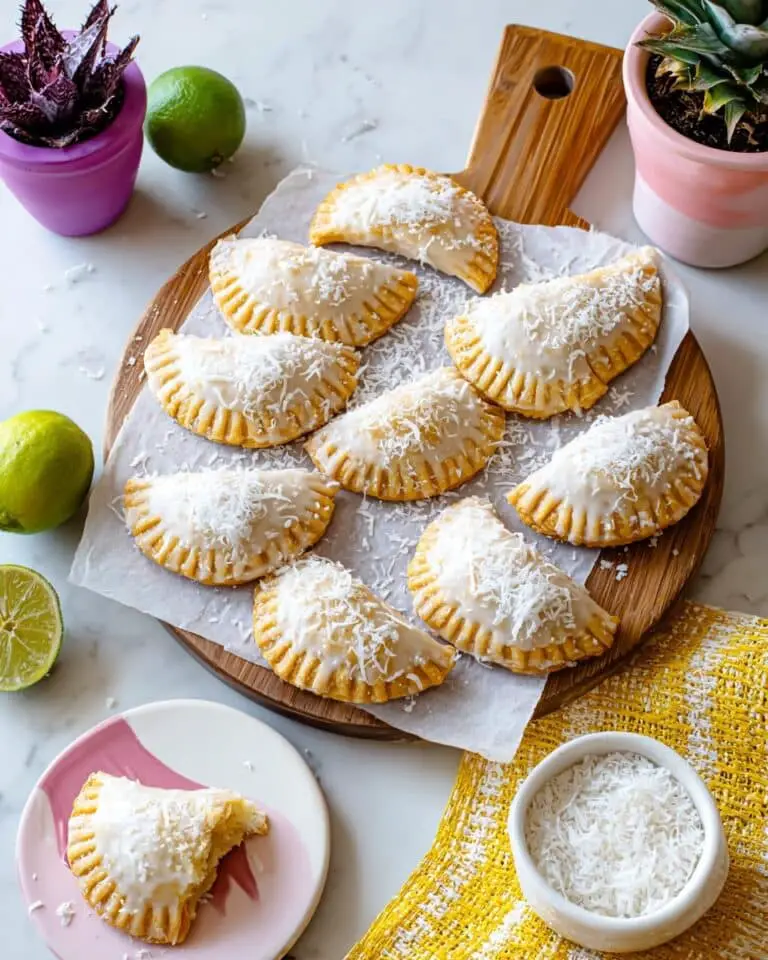 Pineapple Lime Coconut Hand Pies Recipe