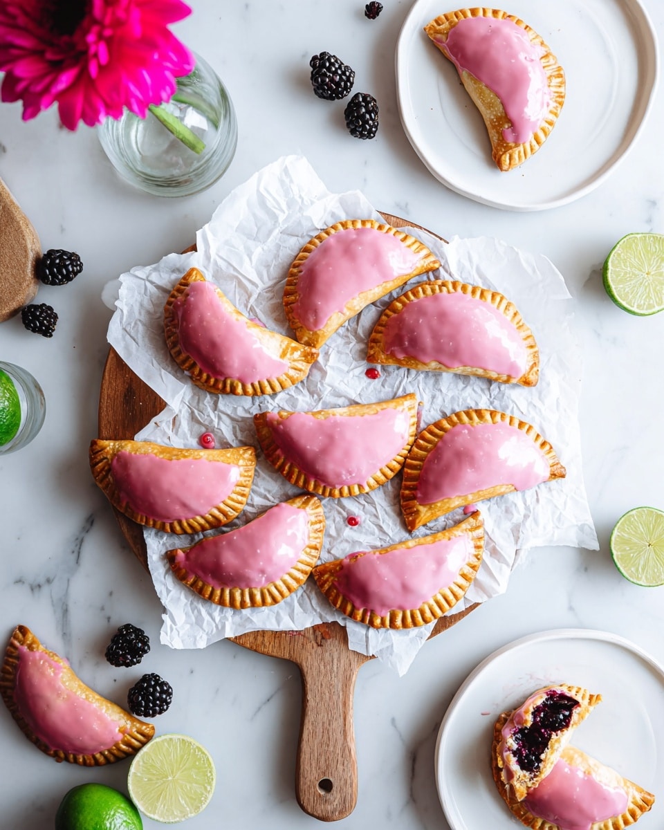 Blackberry Lime Hand Pies Recipe