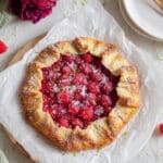 Raspberry Lime and Coconut Galette Recipe
