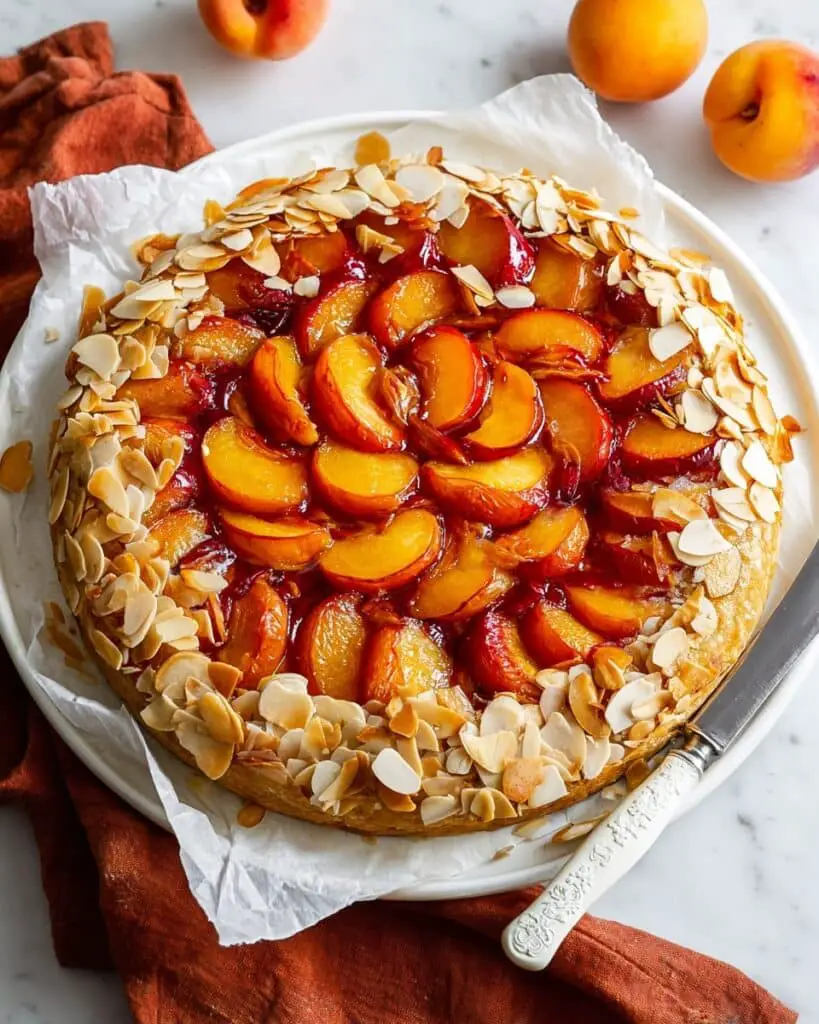 Apricot Almond Galette with Cream Cheese Crust Recipe
