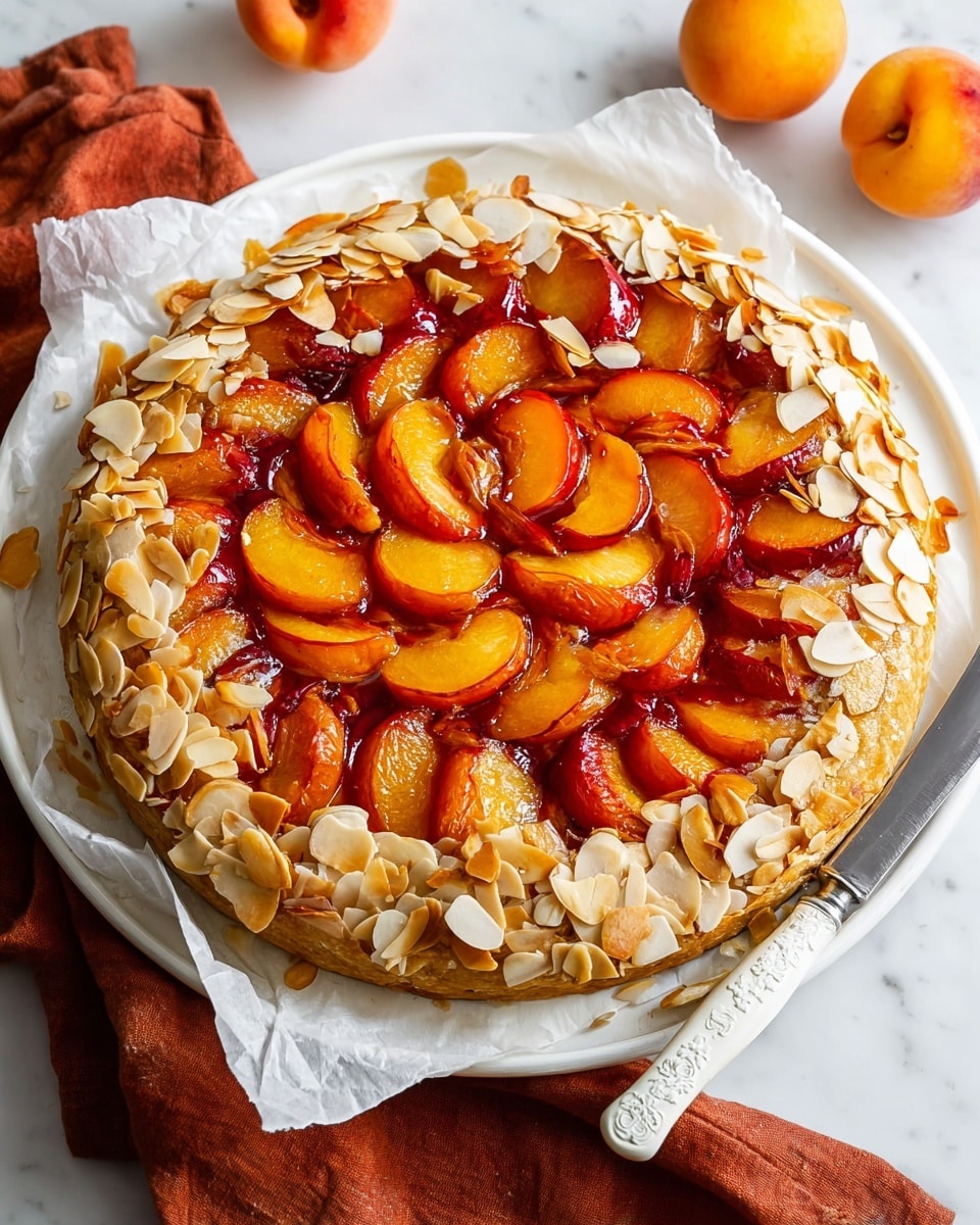 Apricot Almond Galette with Cream Cheese Crust Recipe