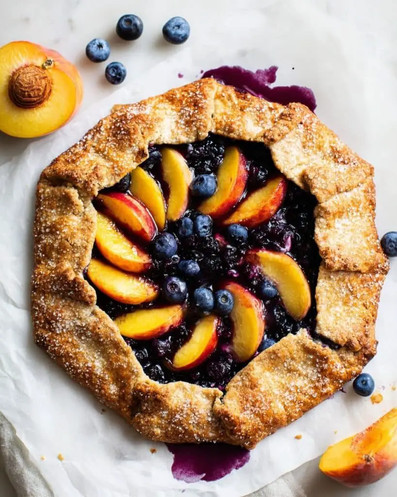 Blueberry Peach Galette Recipe