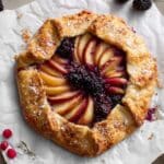 Blackberry Nectarine Galettes with Pink Peppercorn Crust Recipe