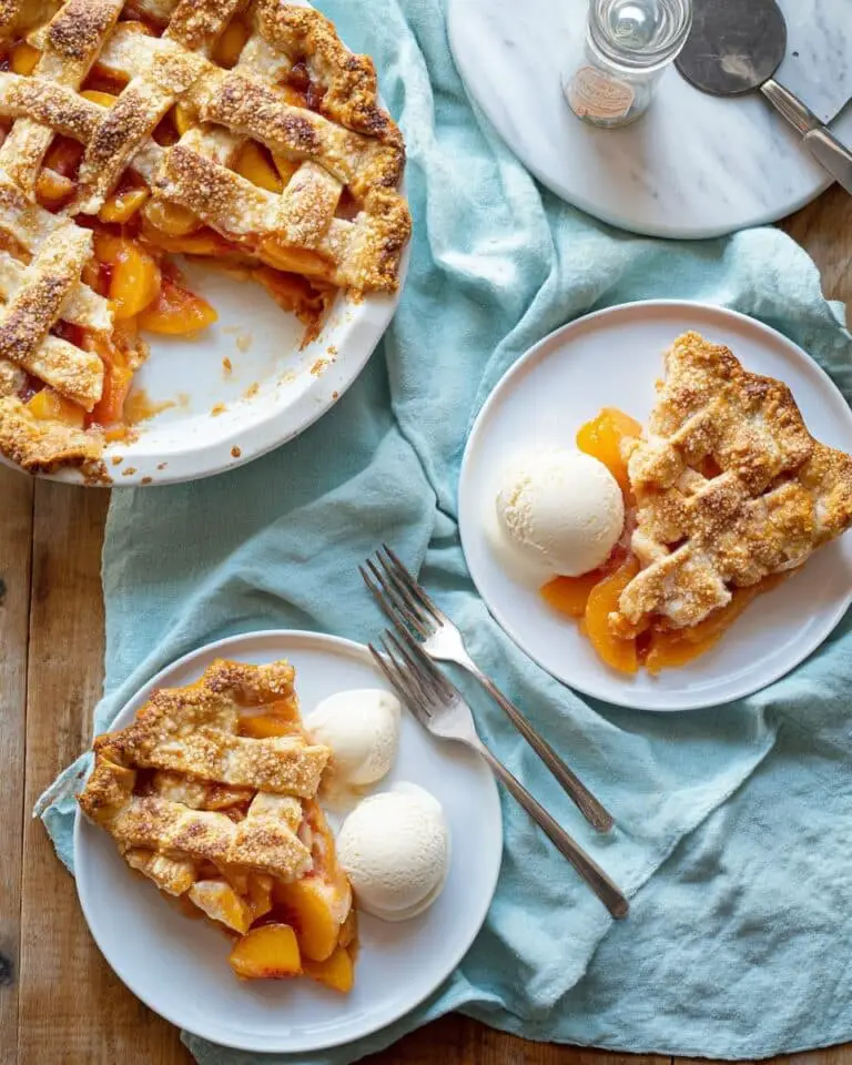 Rye Rye Peach Pie Recipe