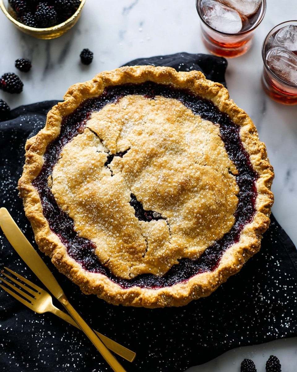 Brown Butter Blackberry Pie Recipe