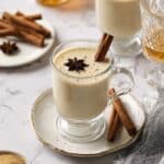 Simple Homemade Fully Cooked Eggnog Recipe