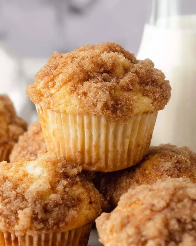 Cinnamon Muffins with Streusel Recipe