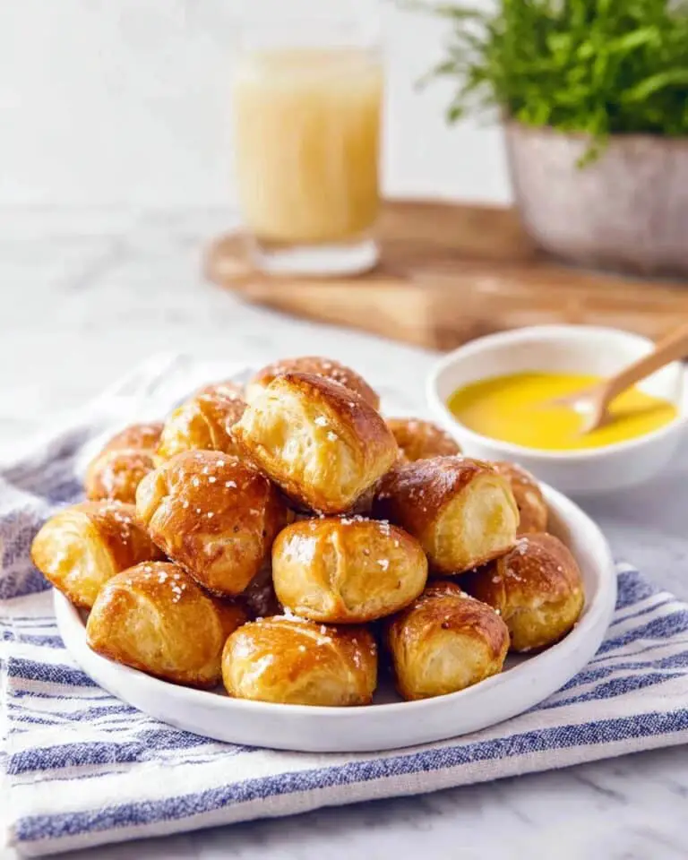 Soft Pretzel Bites with Cinnamon Sugar and Salted Variations Recipe