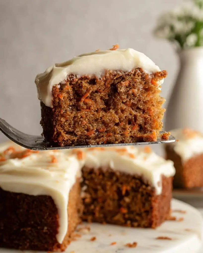 Easy Carrot Sheet Cake Recipe