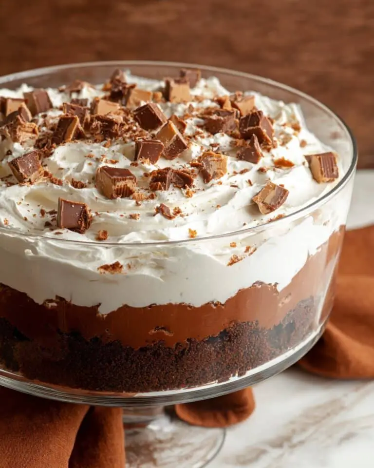 Death by Chocolate Trifle with Skor Recipe