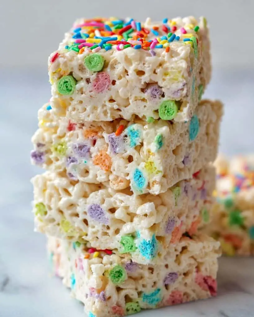 Magical Rainbow Rice Crispy Treats Recipe