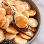 Mini Pancake Cereal Recipe