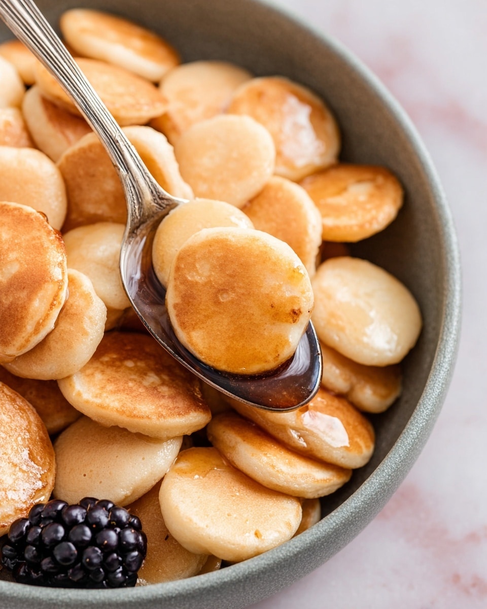 Mini Pancake Cereal Recipe