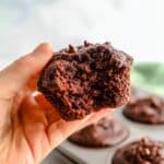 Sugar Free Double Chocolate Chip Zucchini Muffins Recipe