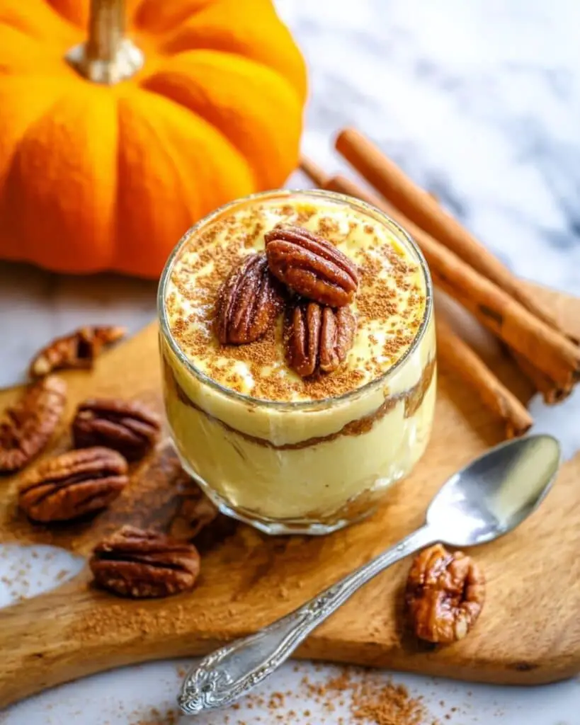 Creamy Pumpkin Pie Overnight Oats with Greek Yogurt Recipe