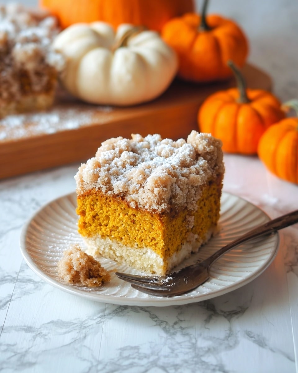 Pumpkin Crumb Cake Recipe