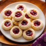 Maple Almond Thumbprint Cookies Recipe