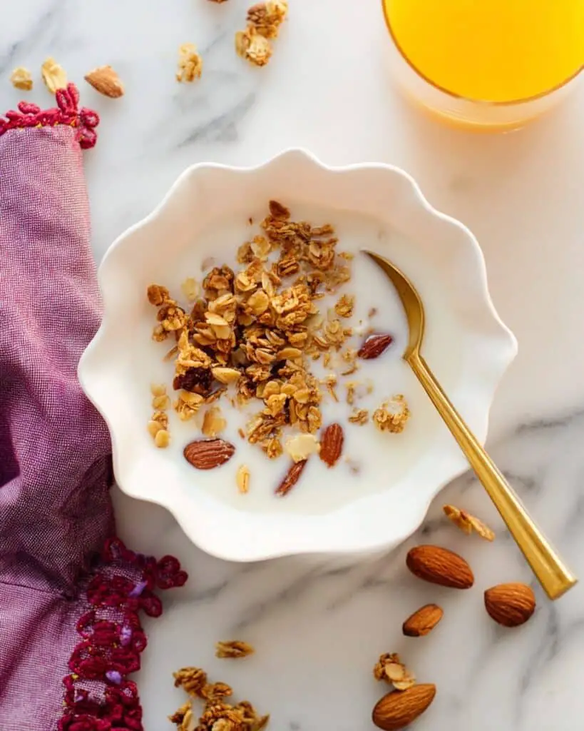 Orange & Almond Granola Recipe