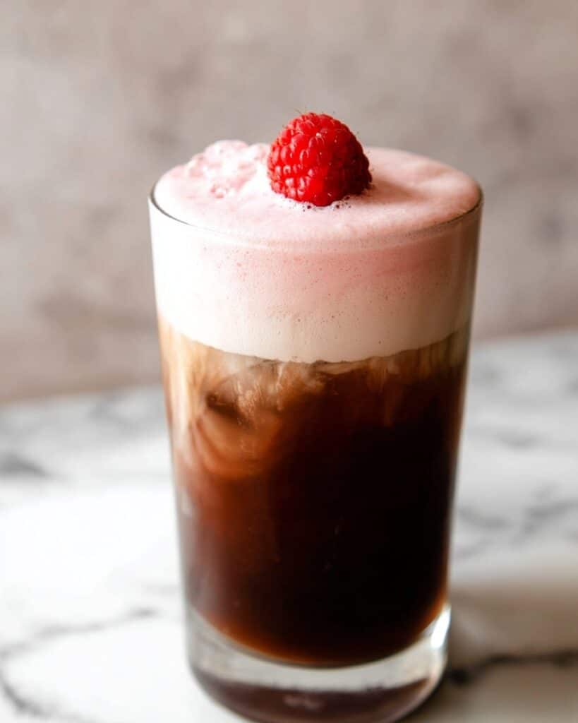 Raspberry Cold Foam (Starbucks Copycat) Recipe