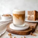 Carrot Cake Latte with Cream Cheese Cold Foam Recipe