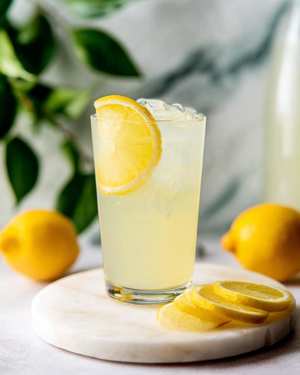 Easy Homemade Lemonade with 3 Ingredients Recipe