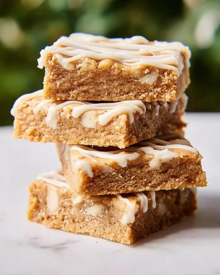Gingerbread Blondies Recipe