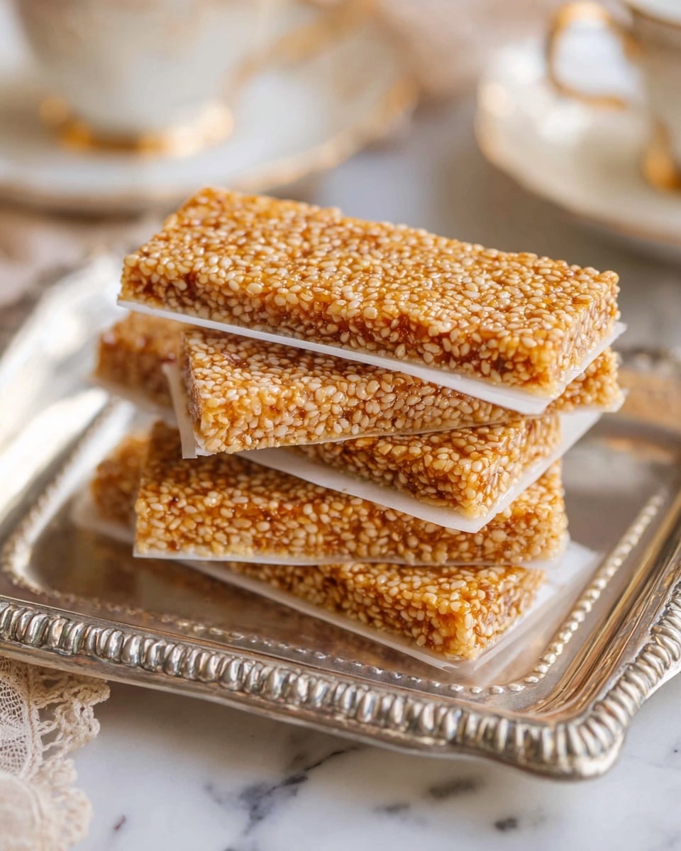 Greek Sesame Candy (Pasteli) Recipe