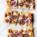 Easy Fig Pastry with Goat Cheese, Walnuts and Mint Recipe