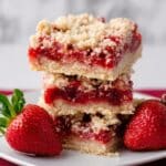 Strawberry Crumb Bars Recipe