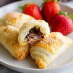 Nutella Puff Pastry Pies Recipe