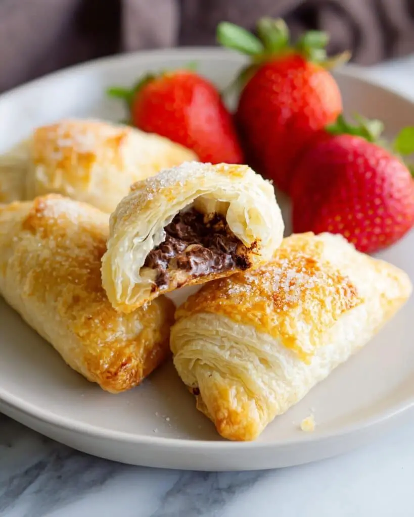 Nutella Puff Pastry Pies Recipe