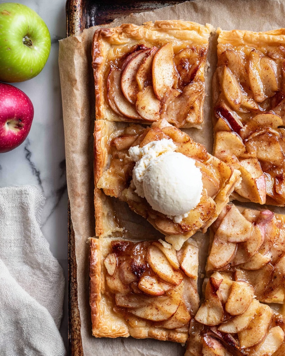 Upside Down Puff Pastry Apple Tart Recipe