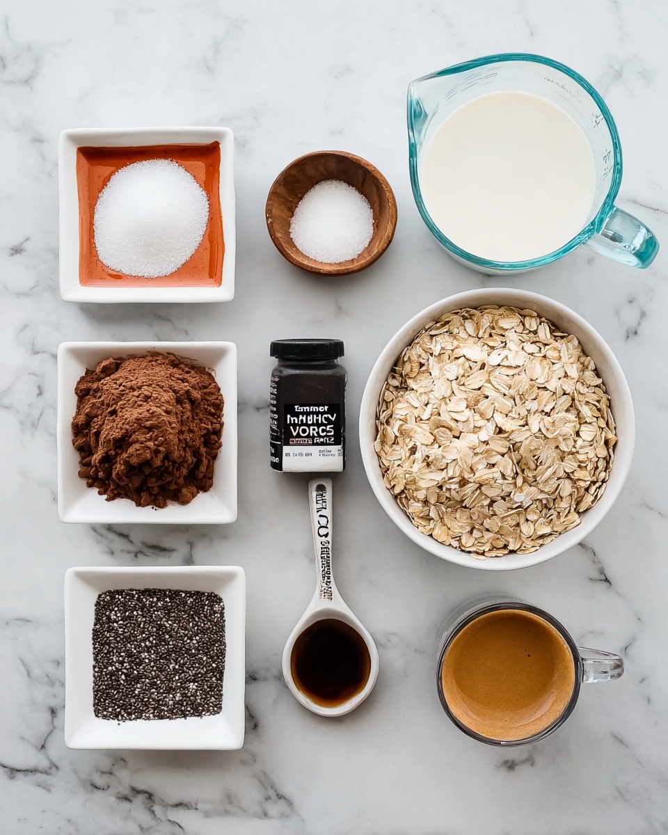 A square crumb cake with two layers is shown on a wooden board: the bottom layer is golden and smooth, the top layer is thick with large crumbles covered in white powdered sugar, giving a rough texture. One piece is slightly pulled away from the whole cake, showing the crumbly topping clearly. Powdered sugar is scattered around the cake on the board. A silver knife with a black handle is placed near the cake. In the background, there are two small white pumpkins on a white marbled surface with a soft gray-white wall behind them. Photo taken with an iphone --ar 4:5 --v 7