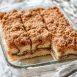 Cinnamon Crumble Coffee Cake Recipe