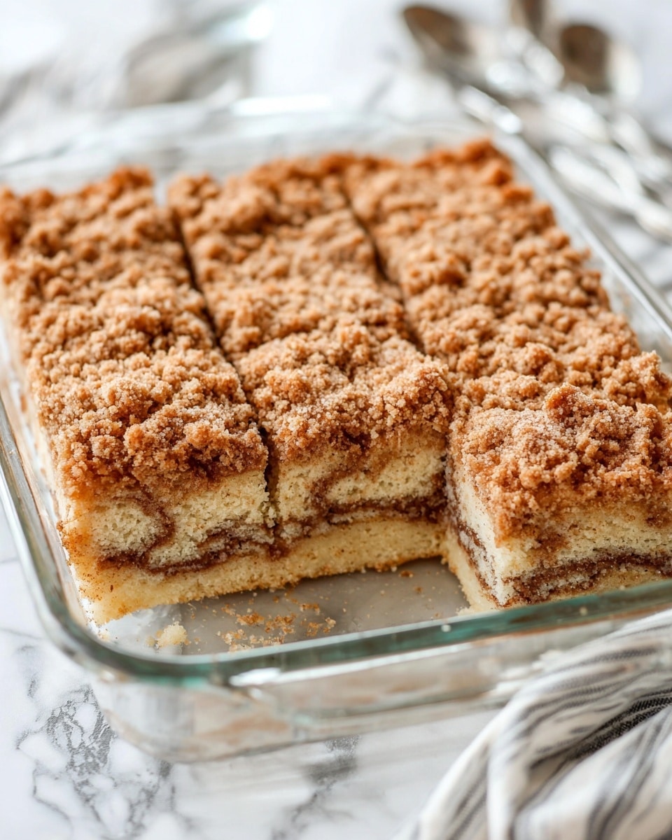 Cinnamon Crumble Coffee Cake Recipe