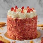 Strawberry Crunch Cake Recipe