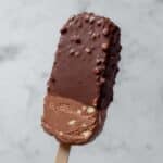 Easy Homemade Chocolate Ice Cream Bar Without Machine Recipe