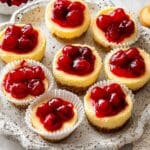Mini Cherry Cheesecakes Recipe