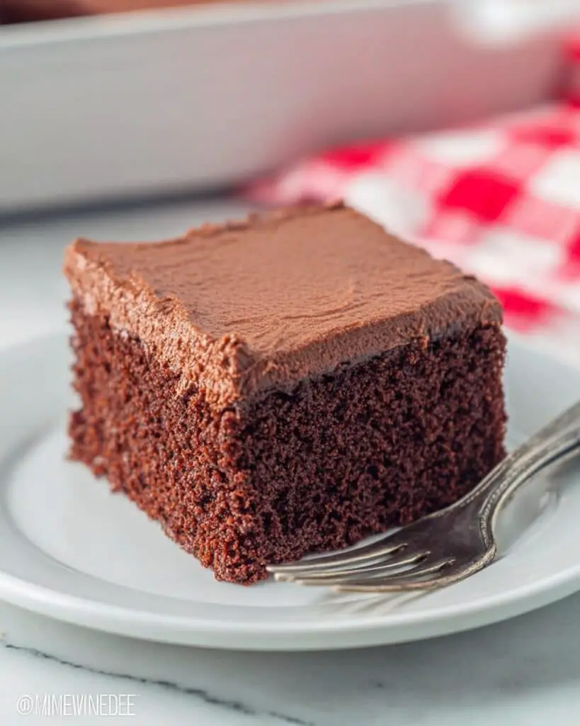 Chocolate Sheet Cake with Decadent Chocolate Frosting Recipe