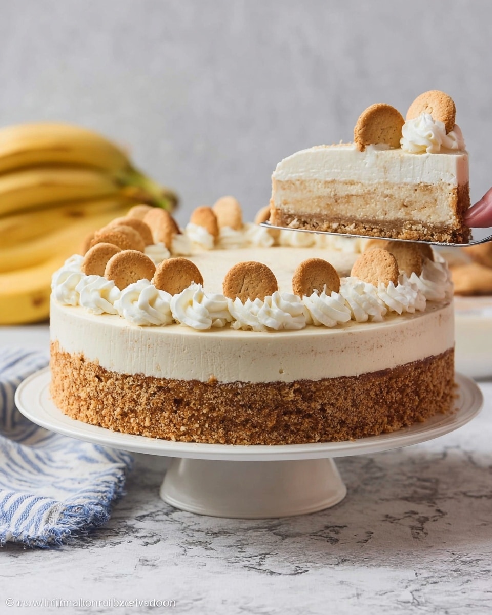 Banana Cream Cheesecake Recipe