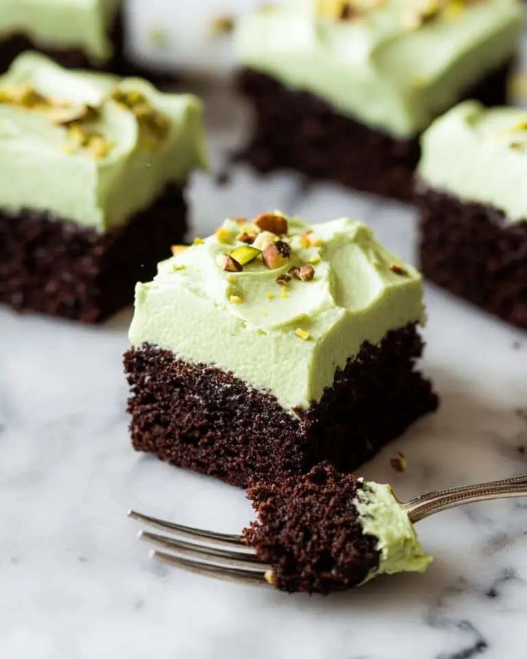 Pistachio Chocolate Snack Cake Recipe