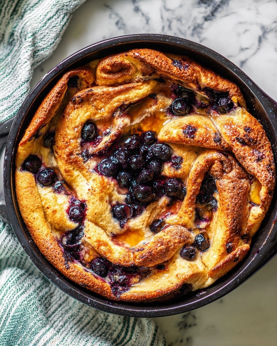 Blueberry Lemon Dutch Baby Recipe