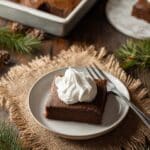 Gingerbread Cake with Vanilla Cream Sauce Recipe