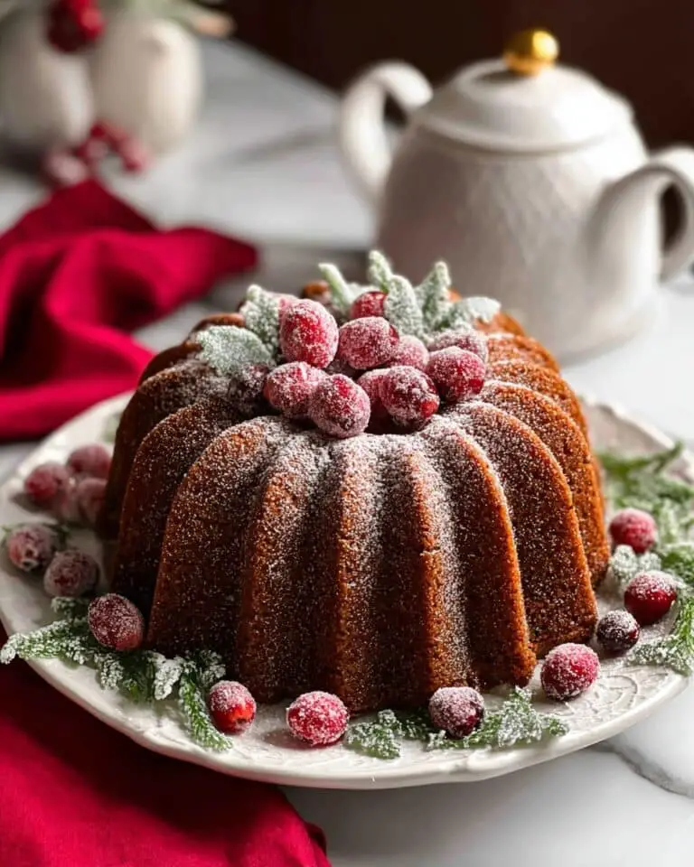Eggnog Cake Recipe