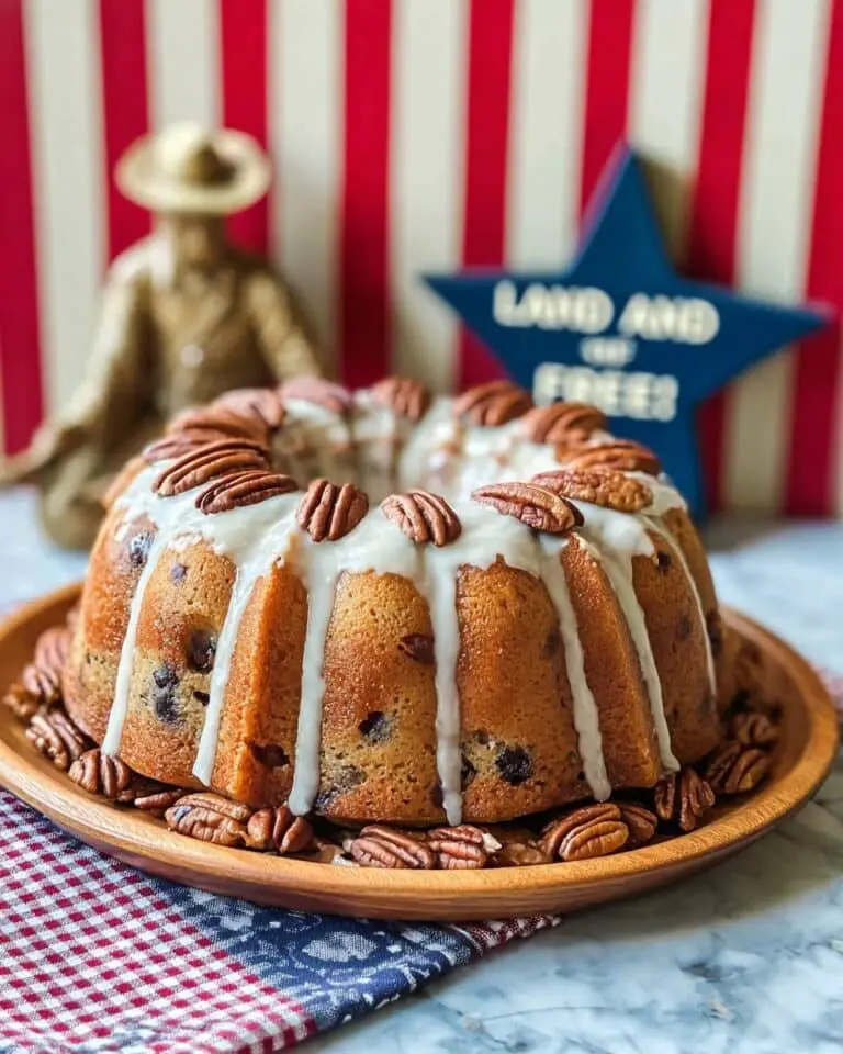 Election Cake: Classic Spiced Heritage Fruit Cake with Icing Recipe