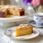 Honey Cake with Orange and Almond Topping Recipe