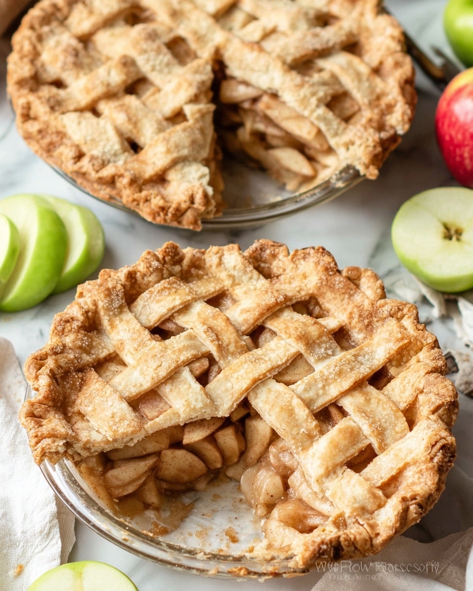 Homemade Apple Pie with Cornmeal Crust Recipe