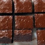 Fudge Brownies with Rich Chocolate Frosting Recipe