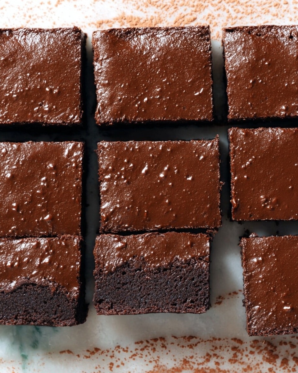 Fudge Brownies with Rich Chocolate Frosting Recipe